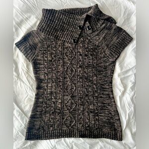Women's brown Cable Knit Sweater